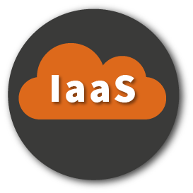 IaaS Cloud Icon