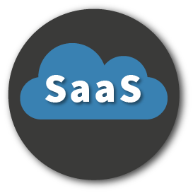 SaaS Cloud Icon