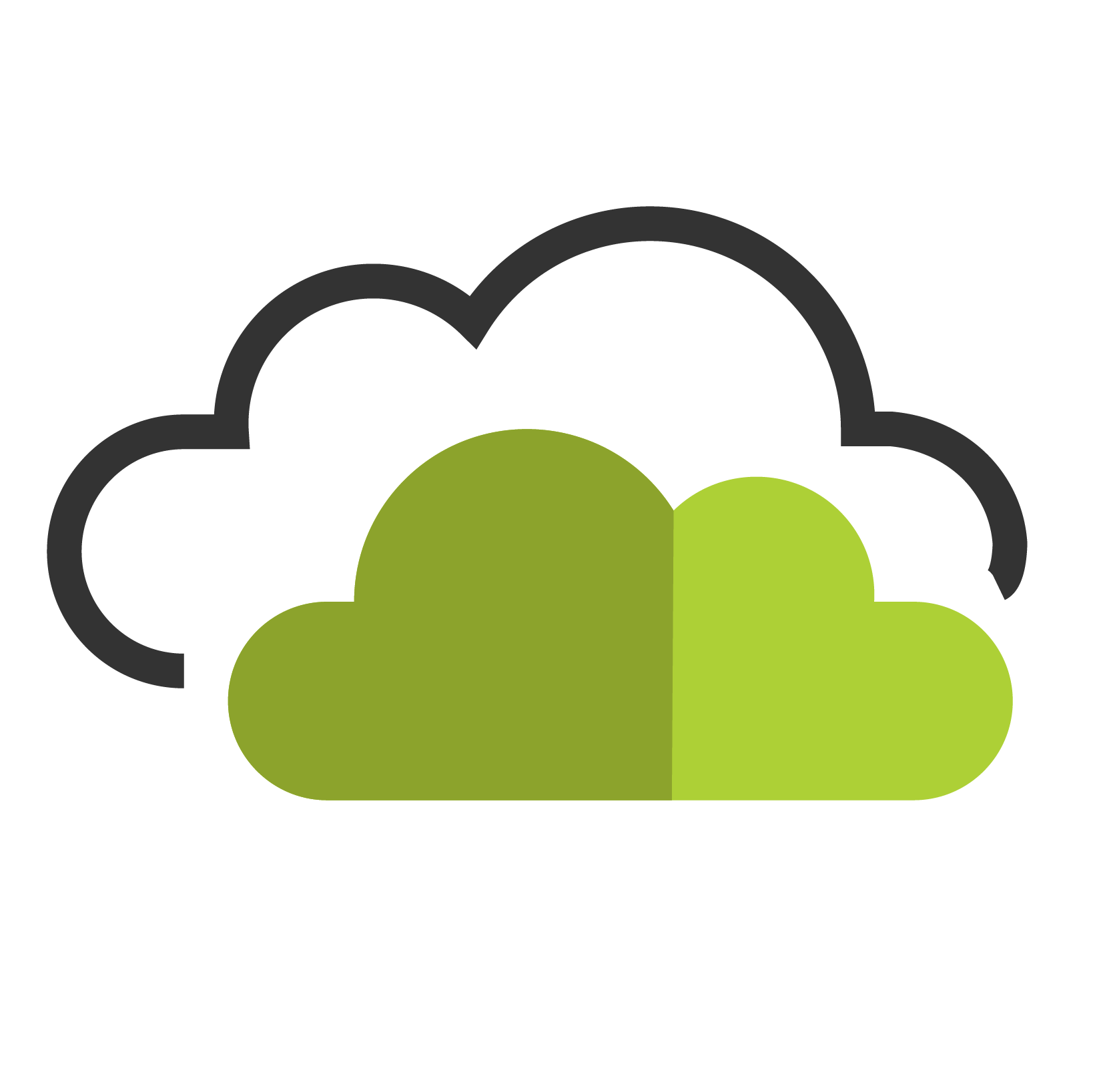 cloud services icon by erin gibbs - cloud computing image