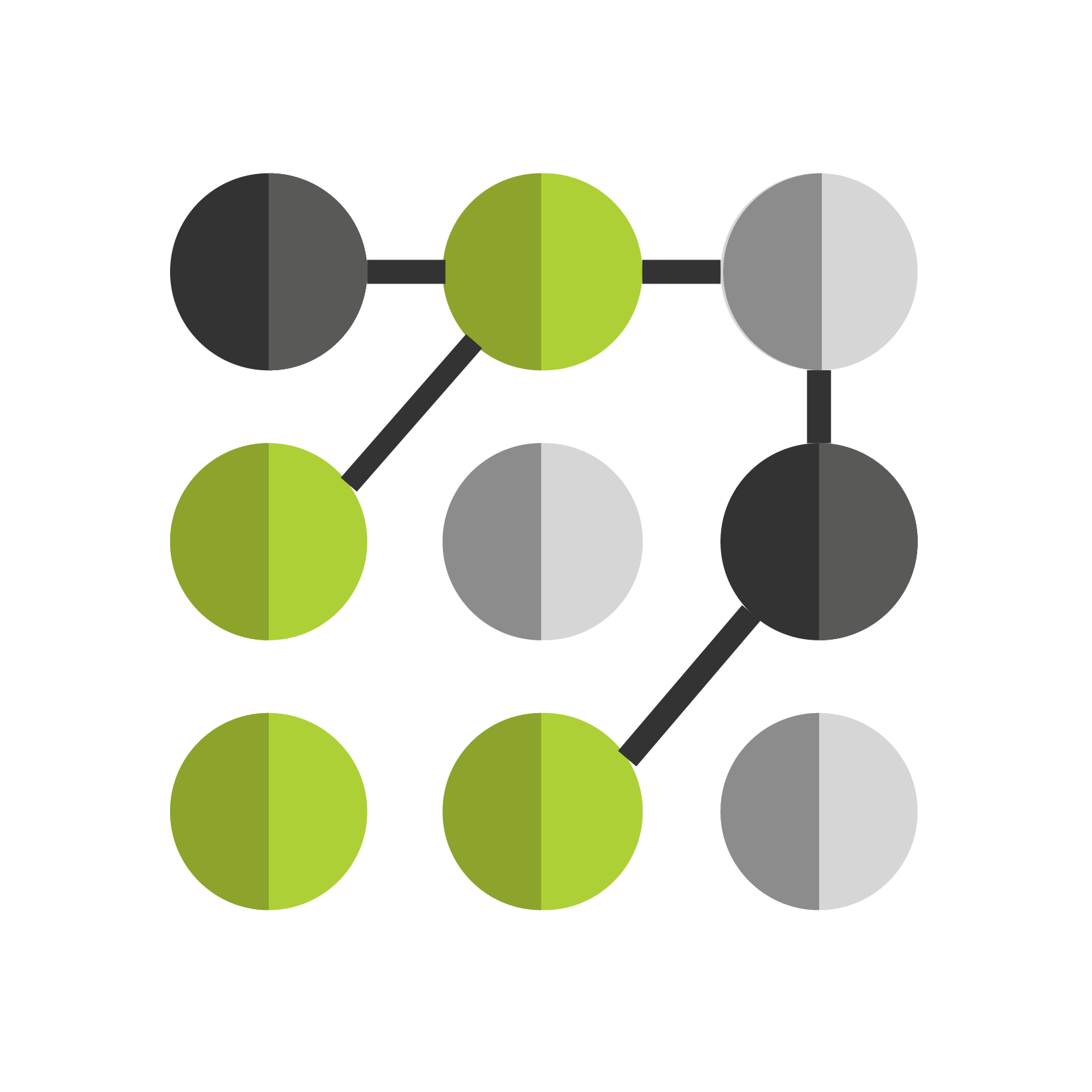 managed it services icon by erin gibbs - displays network connectivity